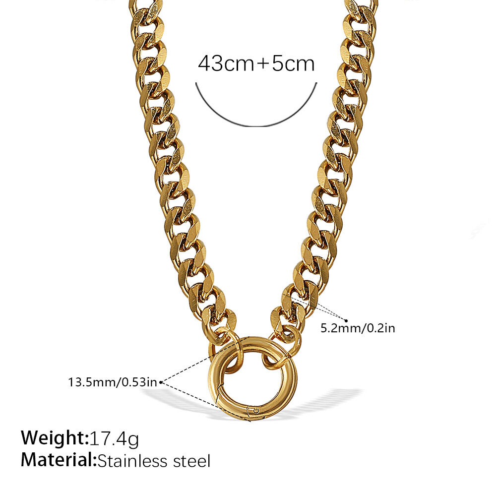 Collana in oro XL657G Immagine65