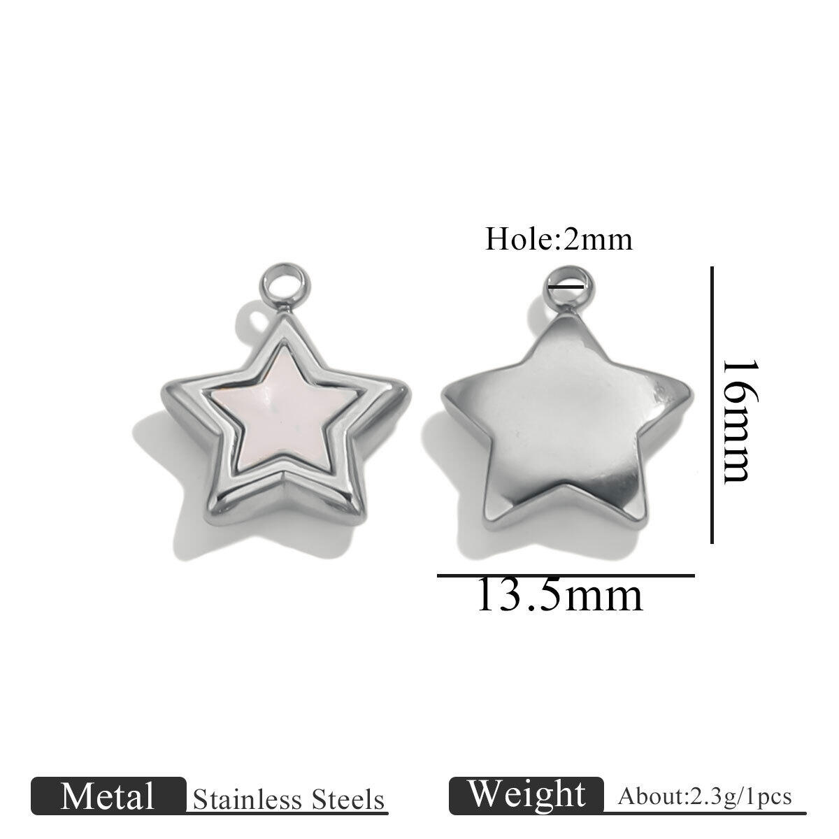 Steel Color-Five-Pointed Star Picture4