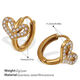 Eh1148Weg White Diamond Small Earrings Picture12