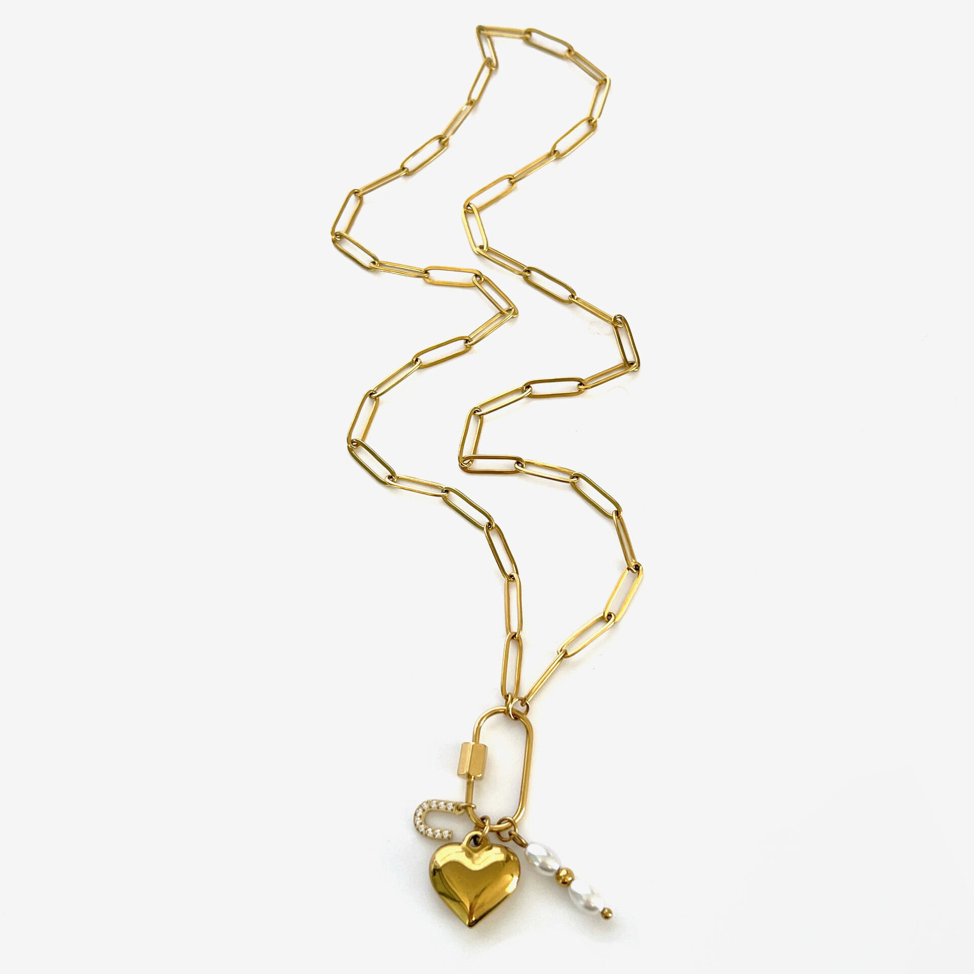 Letter U Necklace Picture23