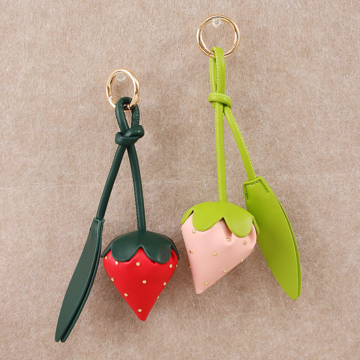 Charms de sac pour femme en PU, série Simple Sweet Flower 2
