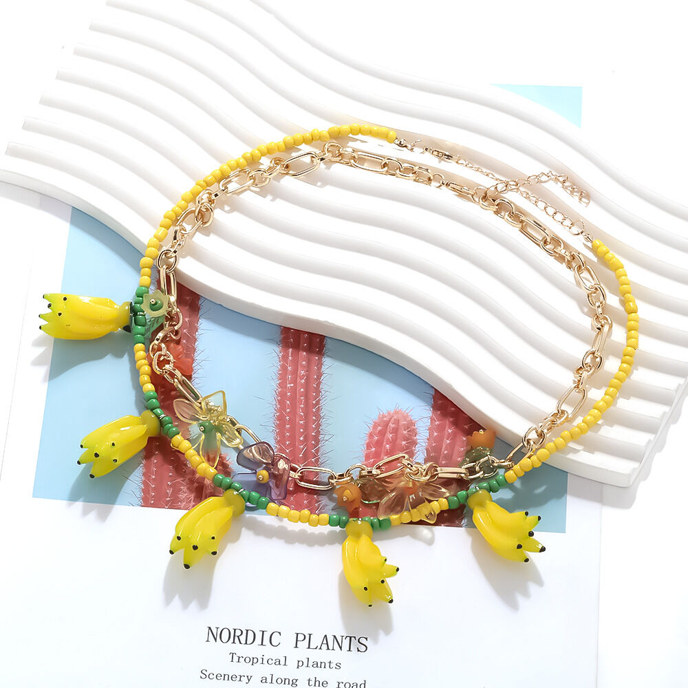 1 Piece Sweet Fruit Layered Necklaces Picture3