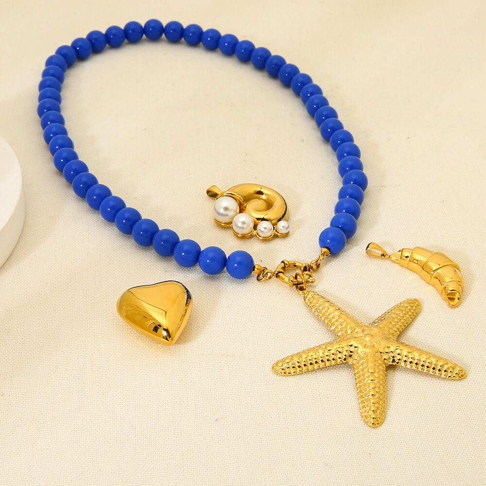 1 Piece Acrylic Beaded Necklace Picture3