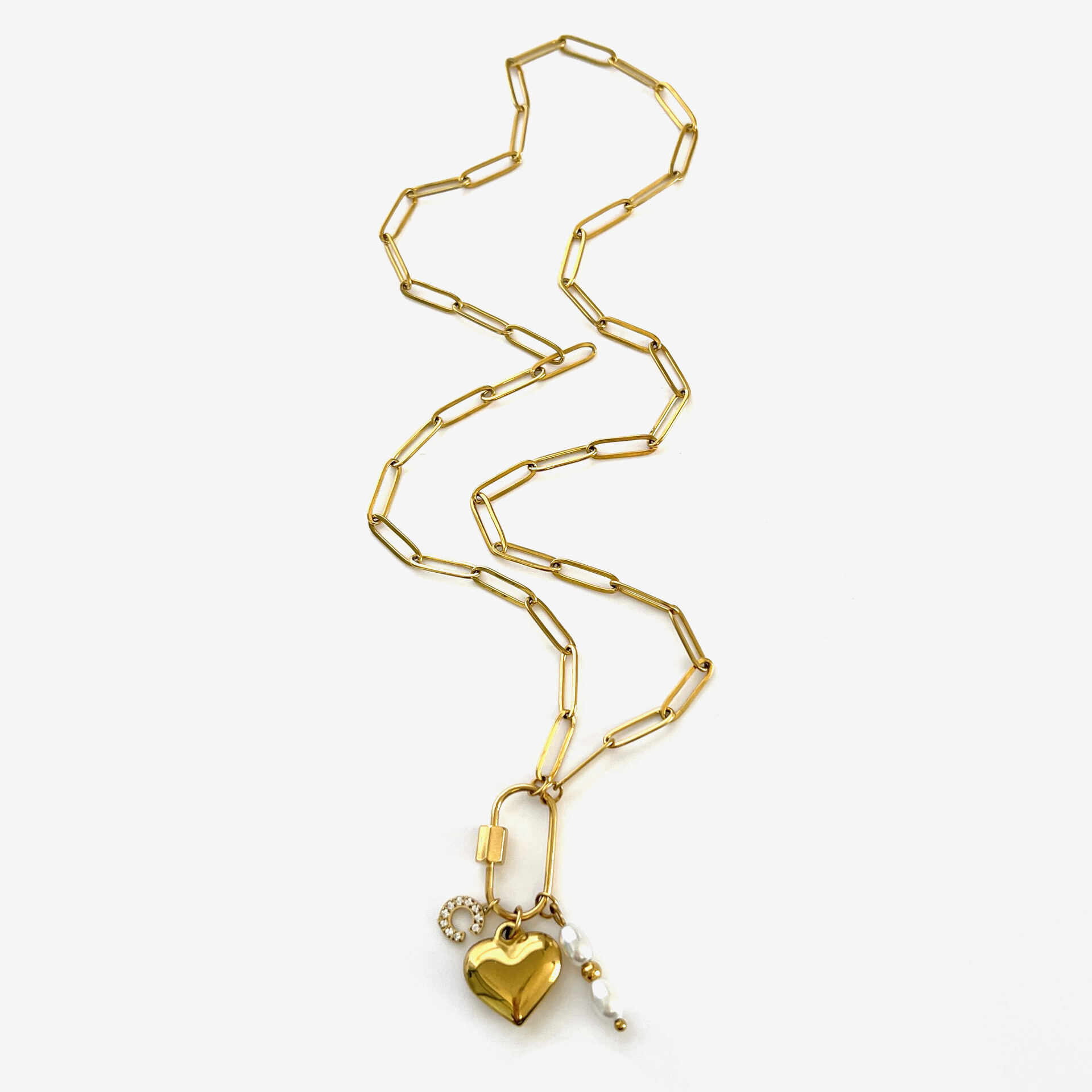 Letter C Necklace Picture5