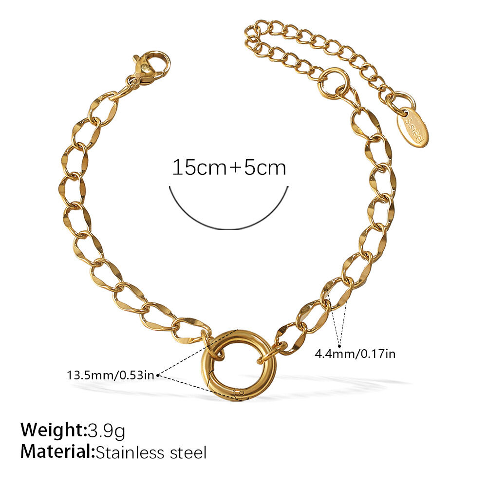 Bracciale in oro SL264G Immagine29