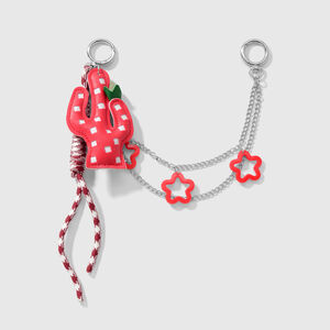 1 Piece Leather Cactus Bag Charms h5