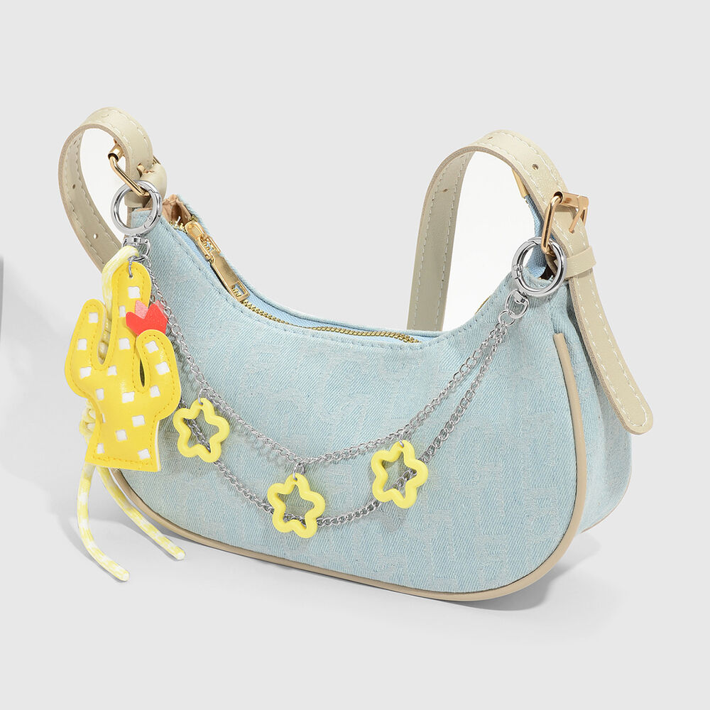1 Piece Leather Cactus Bag Charms Picture3
