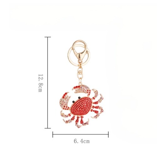 1 Piece Crab Alloy Keychain h5Picture2