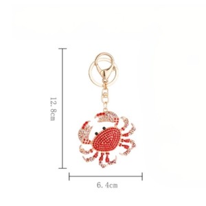 1 Piece Crab Alloy Keychain h5 Picture2
