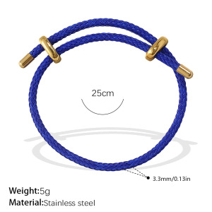 1 Piece Adjustable Rope Diy Bracelet h5 Picture2