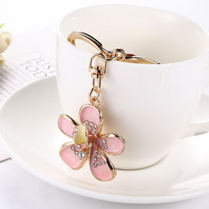 1 Piece Wild Flower Alloy Keychain h5