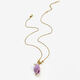 Purple Snail Necklace Picture4