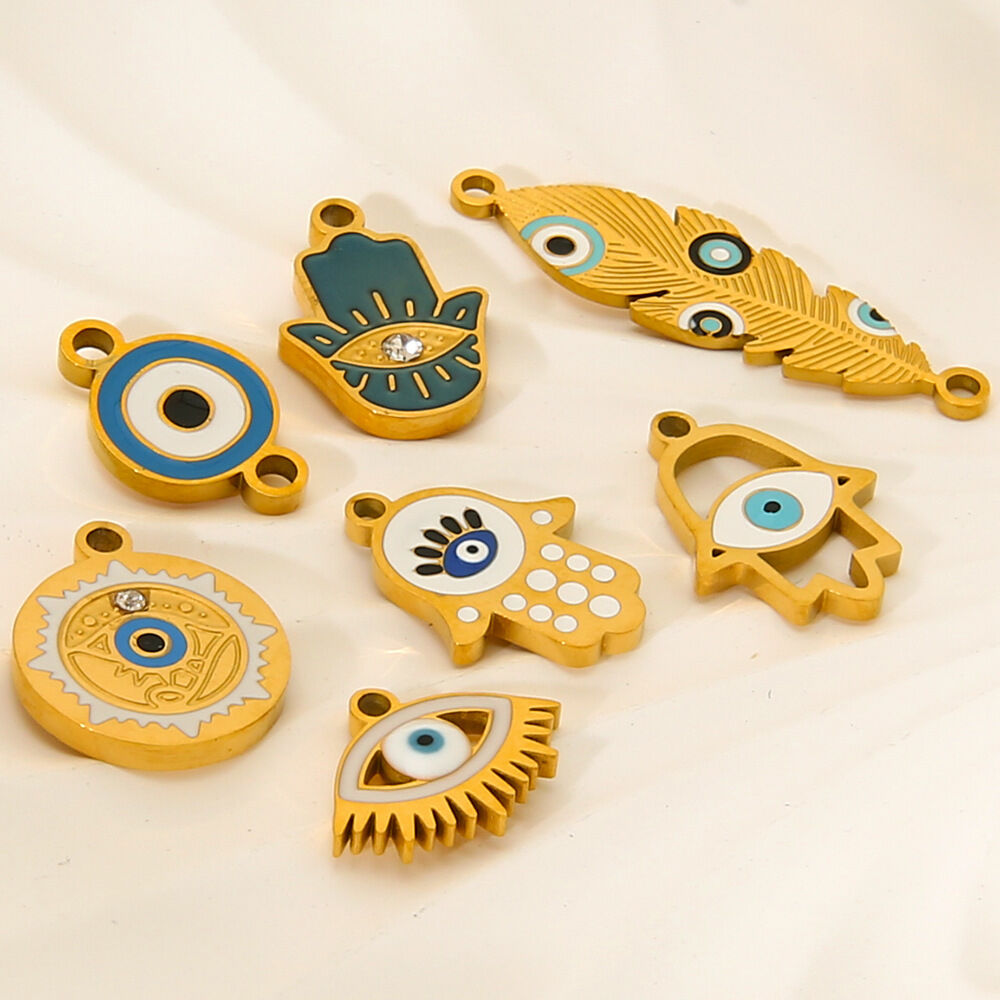 Ethnic Series DIY Stainless Steel Waterproof Pendants Picture3