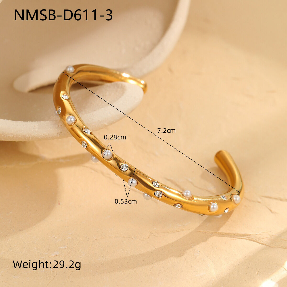 Nmsb-D611-3 Diamond Bracelet Picture2