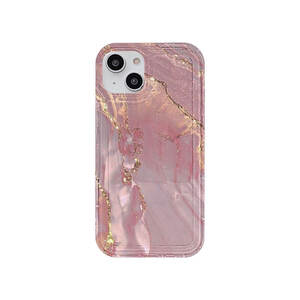 1 paire de coques de téléphone rose nacré dégradé de haute qualité h5