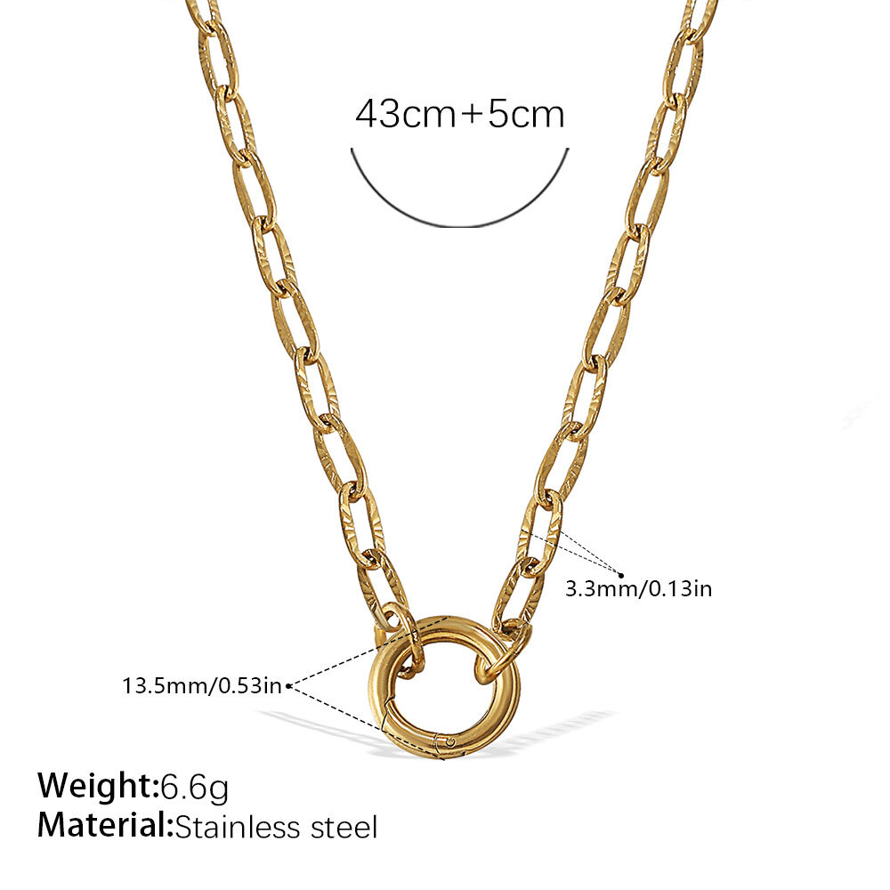 Collana in oro XL648G Immagine56