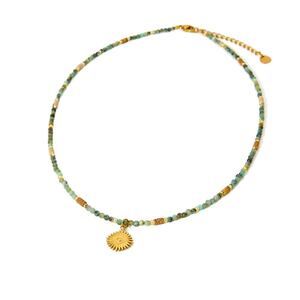 Collana con perline di pietre naturali da 1 pezzo h5 Immagine5