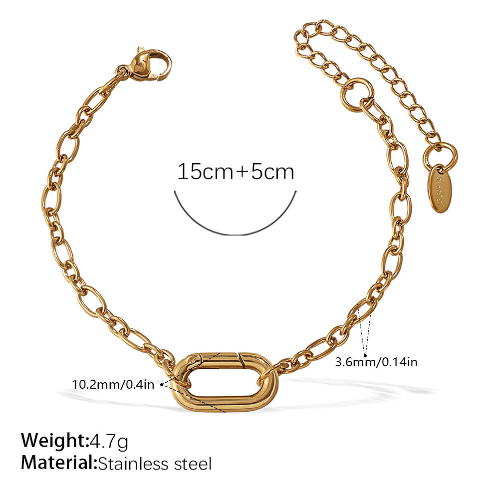 Sl326G Gold Bracelet Picture25