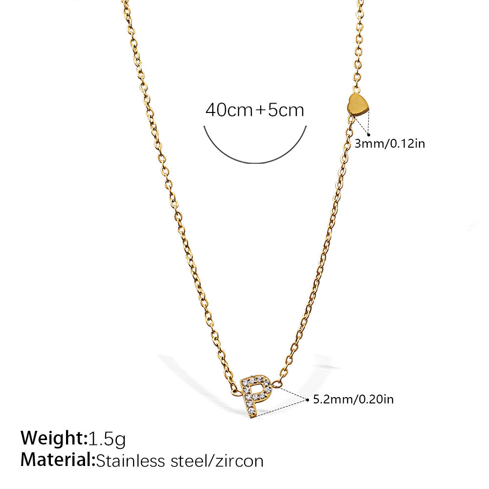 Xl543Wegp Letter Necklace Picture16