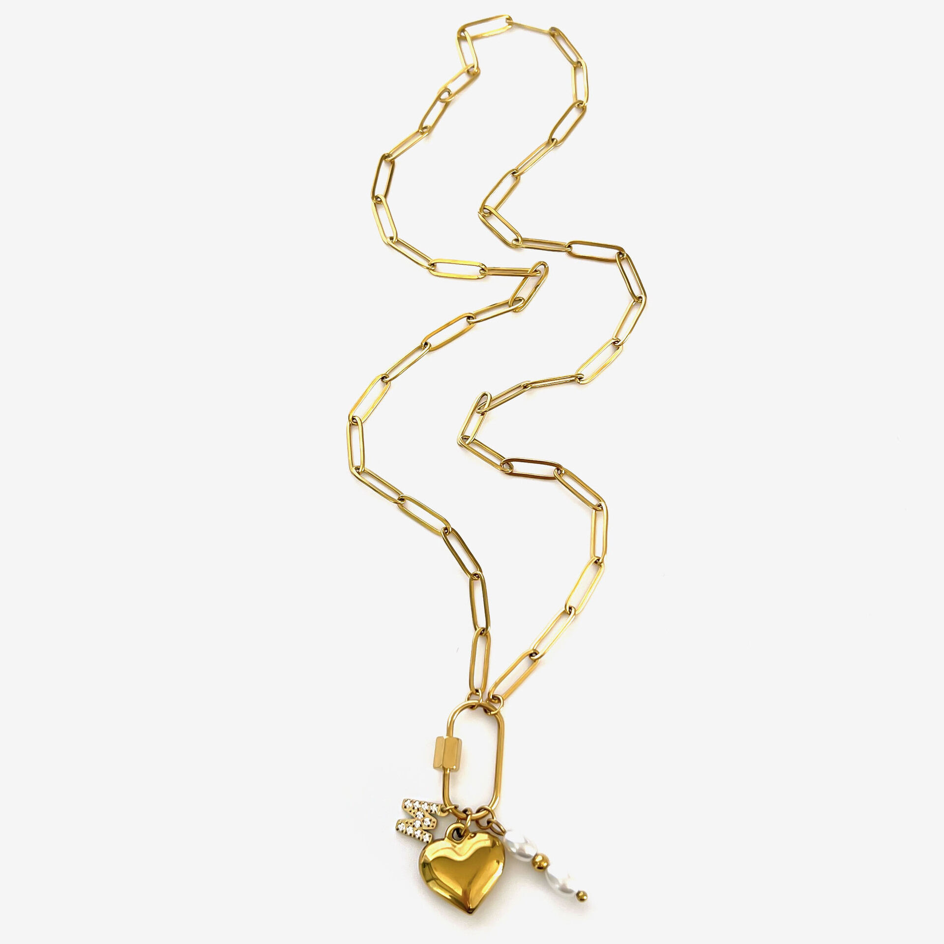 Letter W Necklace Picture25