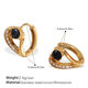 Eh1152Bkg Black Zirconium Small Earrings Picture5