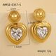 Nmse-E357-5 Love Zircon Earrings Picture8