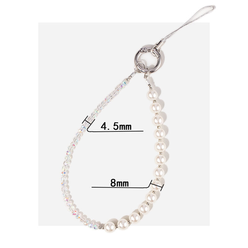 1 Piece Gorgeous Series Beads Aluminum Phone Strap h5Picture3
