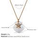 Xl535-Pj581Wes White Shell Necklace Picture15