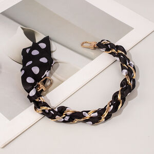 1 Piece Stylish Series Scarves Gold Color Aluminum Phone Strap h5