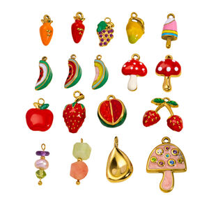 1 Pair Simple Series Cute Plant Stainless Steel Waterproof Women's Pendants h5 Picture5