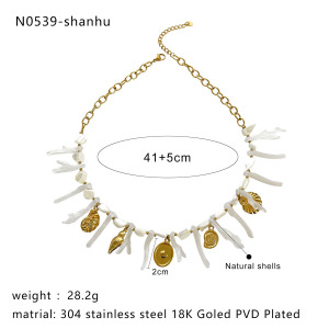 1 Piece Oceanic Statement Necklace h5 Picture2