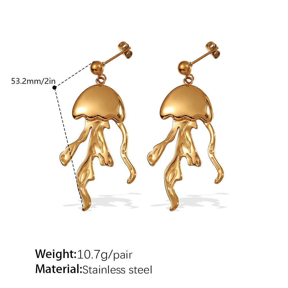 Eh973G Gold Earrings Picture2