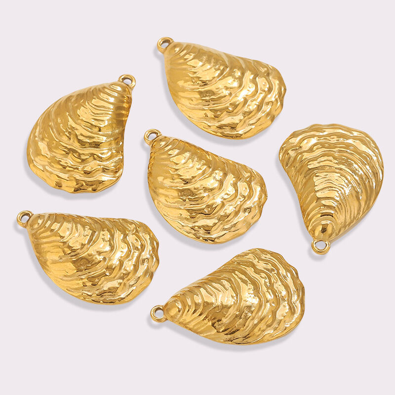 1 Piece DIY Fish Stainless Steel Waterproof Women's Pendants 2