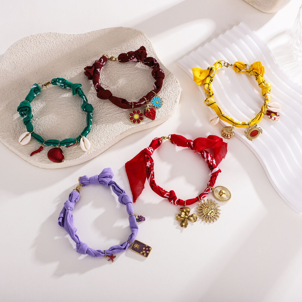 1 Piece Romantic Series Flower Stainless Steel Waterproof Gold Color Anklets h5Picture4