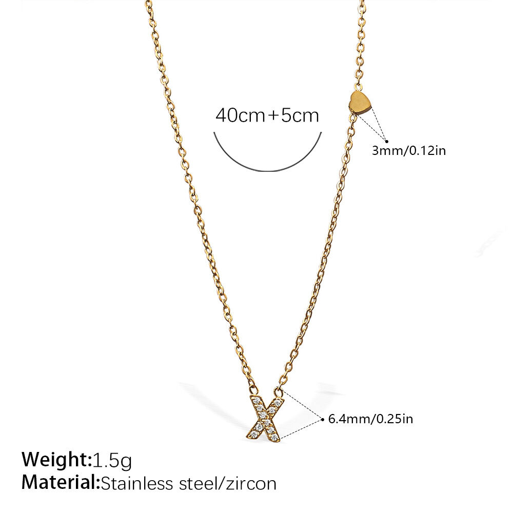 Xl543Wegx Letter Necklace Picture24