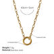 Collana in oro XL633G Immagine42