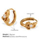 Eh1155Weg White Diamond Small Earrings Picture12