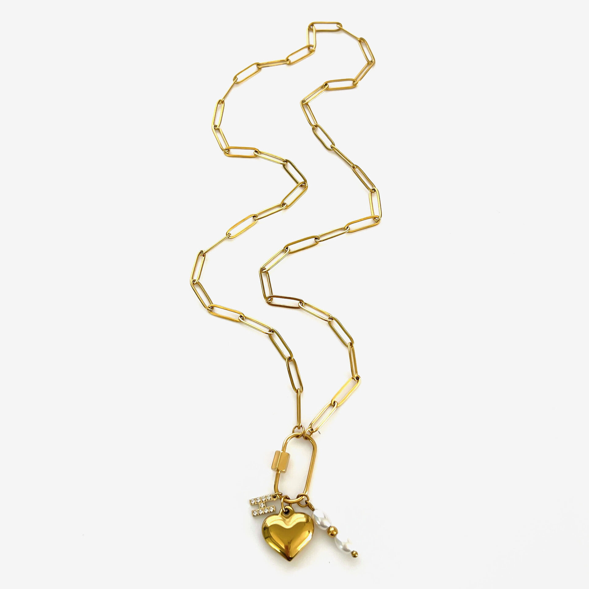 Letter H Necklace Picture10