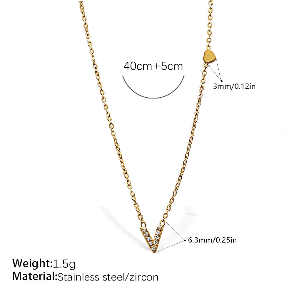 Xl543Wegv Letter Necklace Picture22