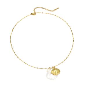 Vacation Turtle Stainless Steel Waterproof Gold Color Women's Pendant Necklaces h5 Picture5