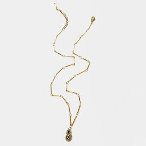1 Piece Fruit Stainless Steel Waterproof Gold Color Pendant Necklace h5
