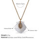 Xl535-Pj567Wes White Shell Necklace Picture4