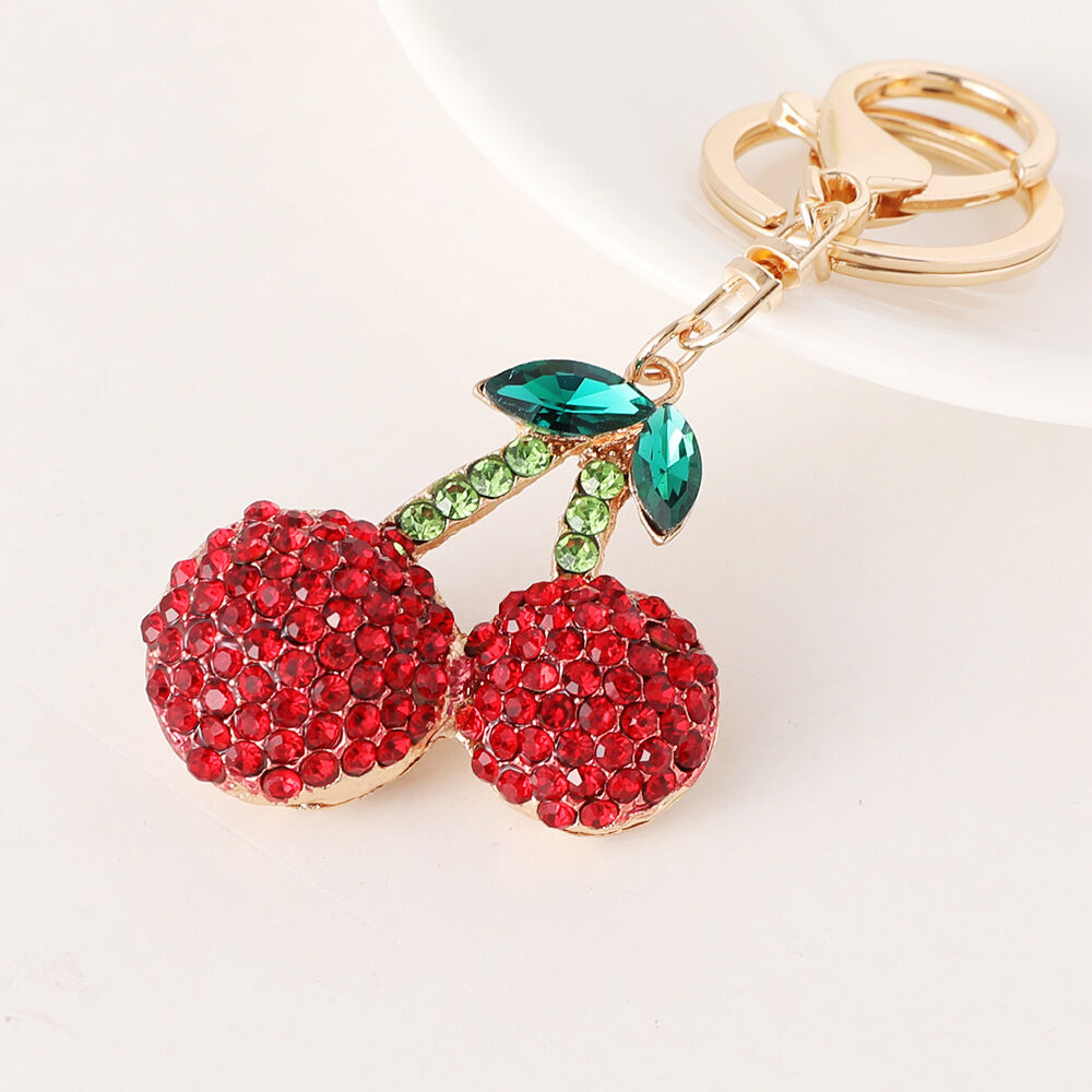 1 Piece Cherry Alloy Keychain h5Picture3
