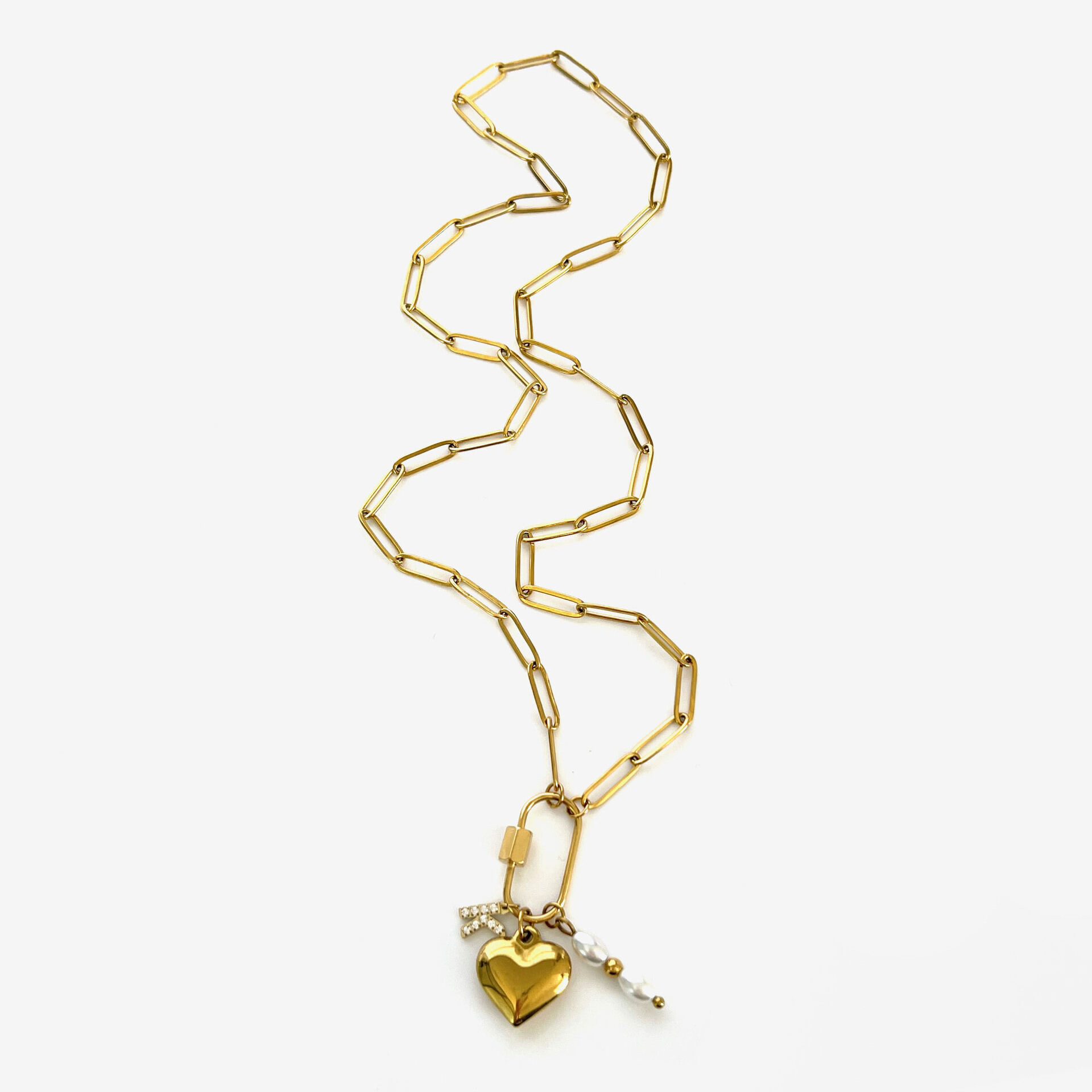Letter K Necklace Picture13