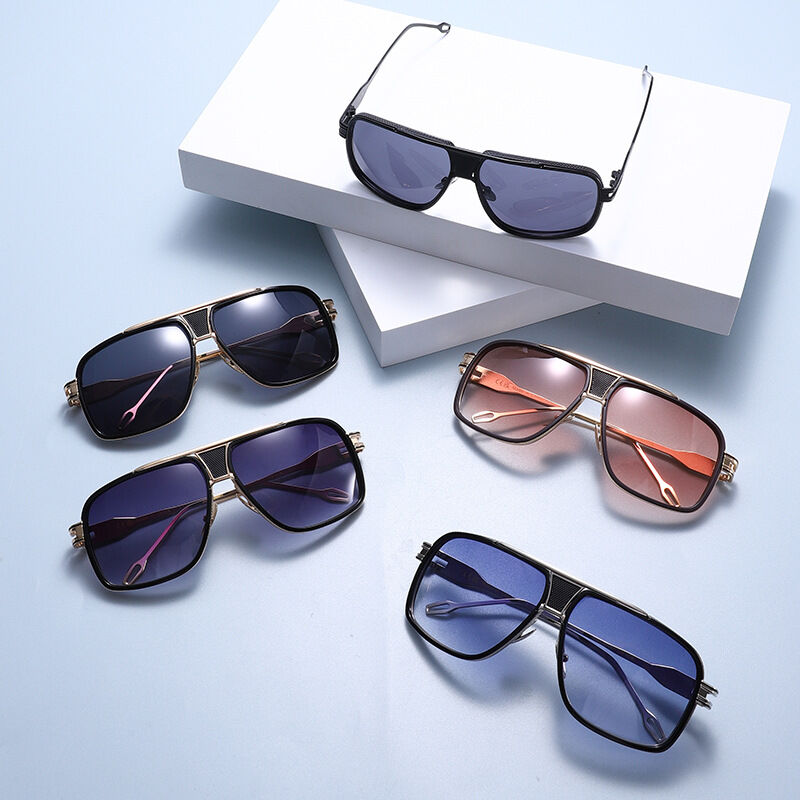 1 Pair Simple Series Casual Solid Color Women's Sunglasses h5 Picture4
