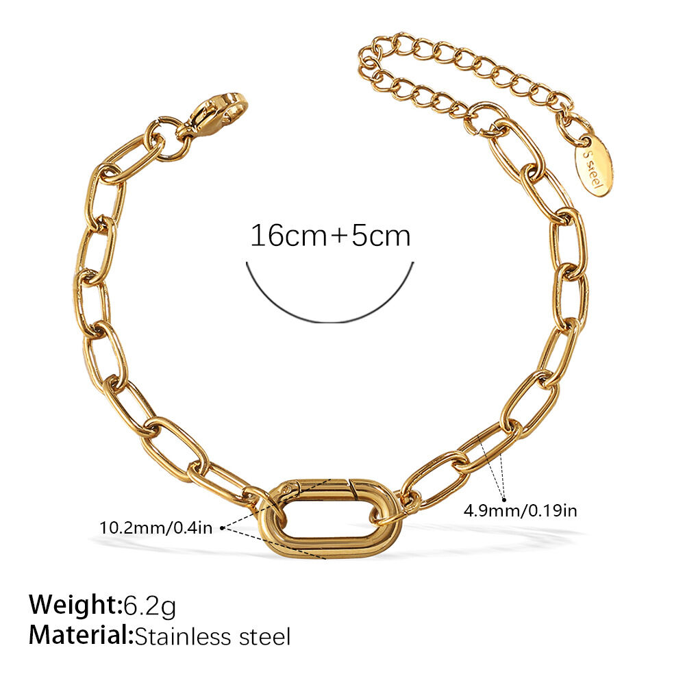 Sl323G Gold Bracelet Picture22