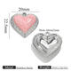 Heart-Shaped Cross Pattern Heart-Shaped Steel Color-Pink Picture18