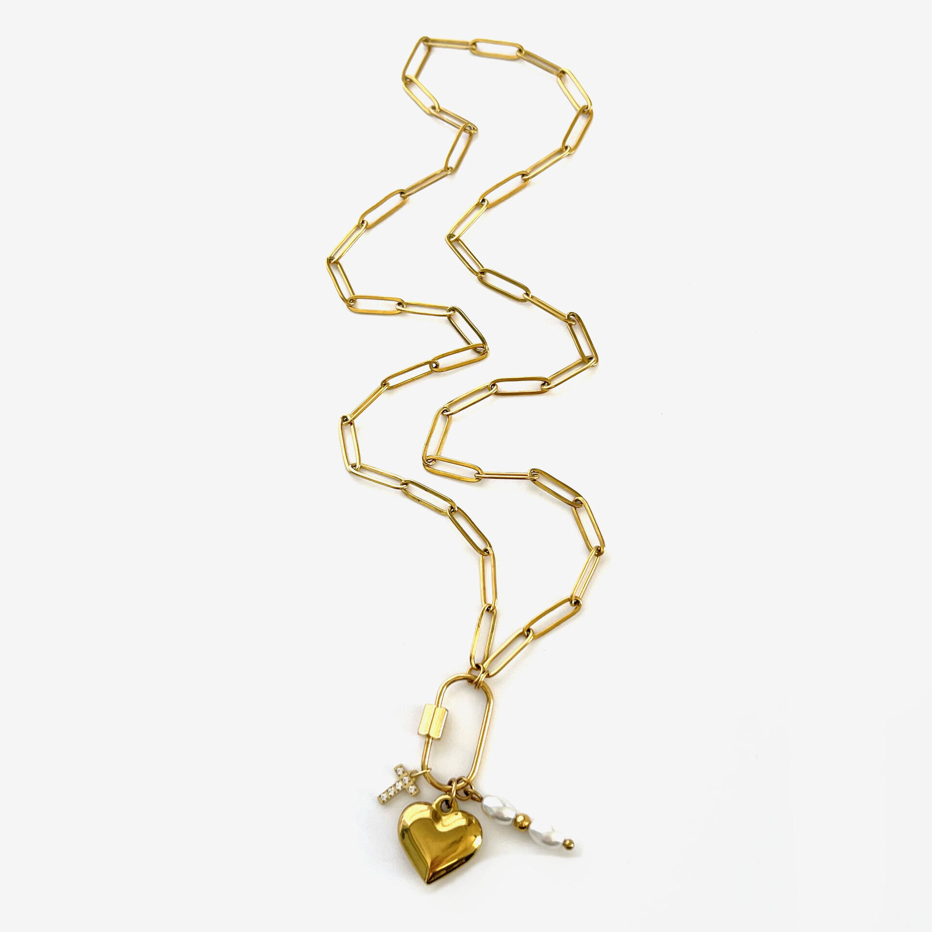 Letter T Necklace Picture22