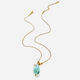 Light Green Snail Necklace Picture3