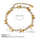 Sl184Weg White Diamond And Gold Bracelet